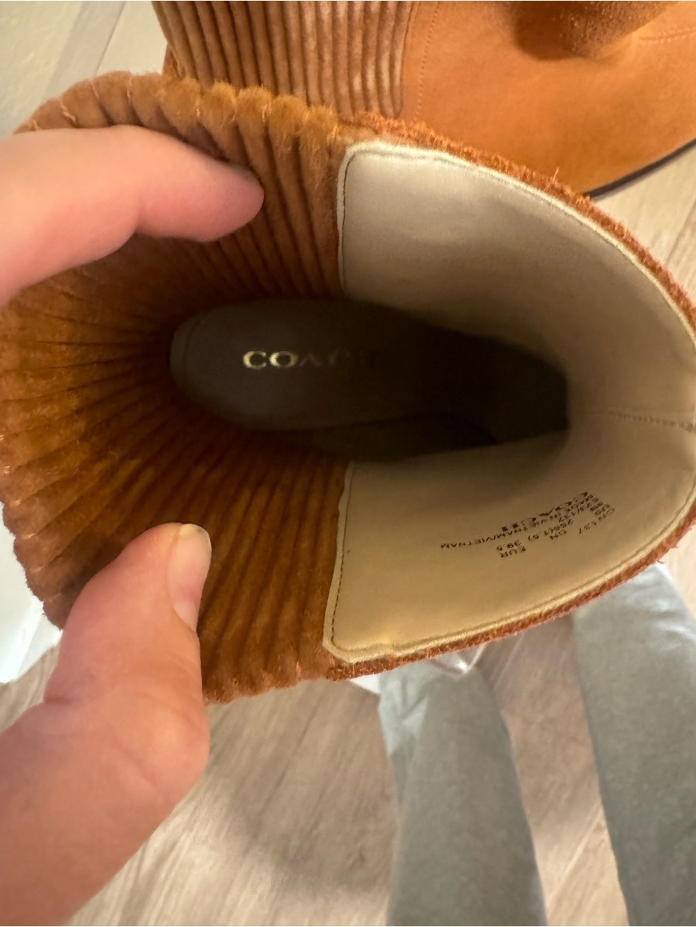 Coach Suede Boots - Picture 5 of 5